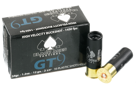 BLACK ACE GT9 BUCKSHOT 11/0 9 PELLETS - 12 CAL.