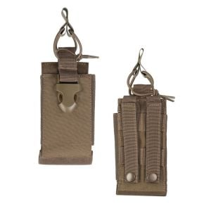 MIL-TEC STURM RADIO POUCH MOLLE COYOTE KILIF