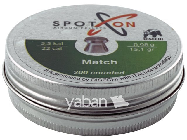 SPOTON MATCH 5,5 MM SAÇMA