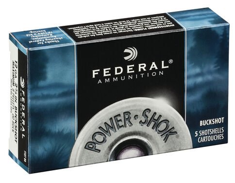 FEDERAL BUCKSHOT 11/0 9 PELLETS - 12 CAL.